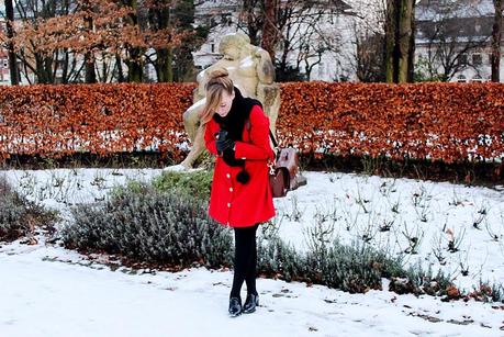 Outfit Post // The Red Coat