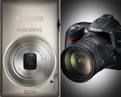 Kompaktkamera vs Spiegelreflex