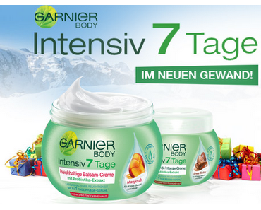 Garnier sucht 1000 TesterInnen für Body Intensive 7 Tage Creme