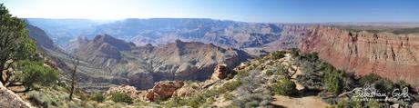 DSC 6658 Pano in Die Weiten des Grand Canyons
