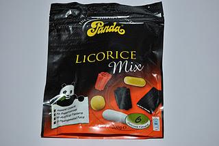 Panda Licorice Mix, Autodrop Fruitkarren, Dr C. Soldan Fruchtsaft-Bären und Biona Organic Mini Fruit Bears
