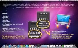 Memory Cleaner – leert den Arbeitsspeicher auf dem Mac per Mausklick