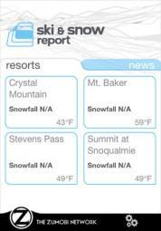 Ski and Snow Report – auf dem iPhone und Sie wissen wie es ausschaut mit der weißen Pracht