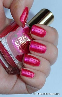 Swatch & Vergleich: p2 (Happy New Nails LE) - 030 cheerful red