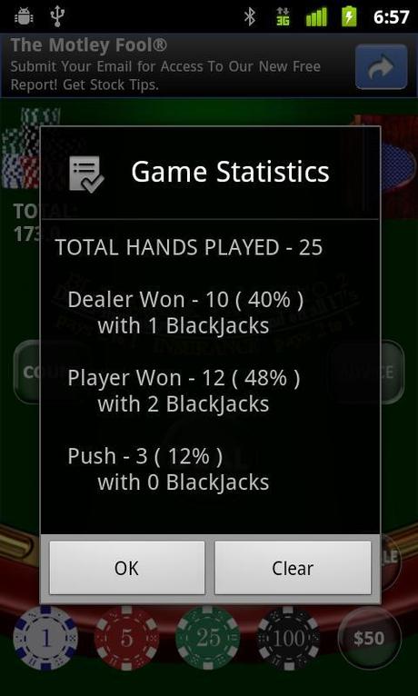 Real BlackJack – Das gute alte Kartenspiel auf deinem Android Phone