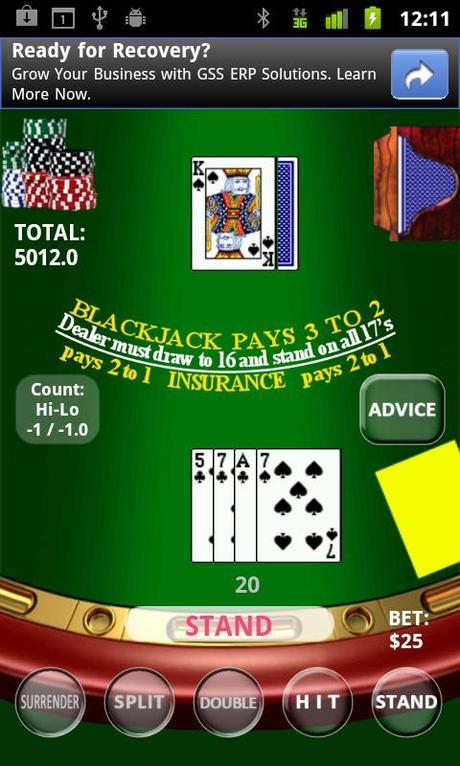 Real BlackJack – Das gute alte Kartenspiel auf deinem Android Phone