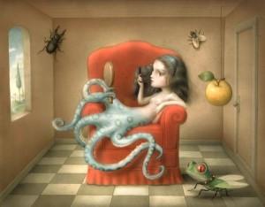 Octopus ©  Nicoletta Ceccoli