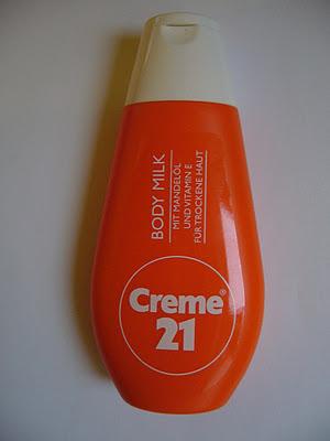 Review | Creme 21 Body Milk mit Mandelöl und Vitamin E für trockene Haut