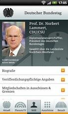 Deutscher Bundestag – Zahlreiche Infos über aktuelle Themen und auch Nebeneinkünfte der Politiker