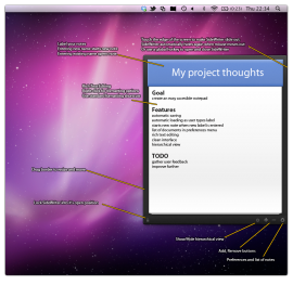 SideWriter – und Sie haben auf dem Mac immer ein Notizbuch an Ihrer Seite