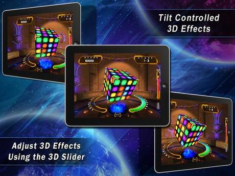 XenoCube SD+HD bietet dir ein flottes und komplexes Match-3 Spiel