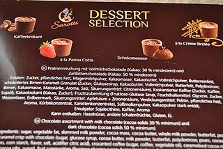 Moser Roth Limited Edition Pistazie, Cranberry und Macadamia, Sarotti Dessert Sélection