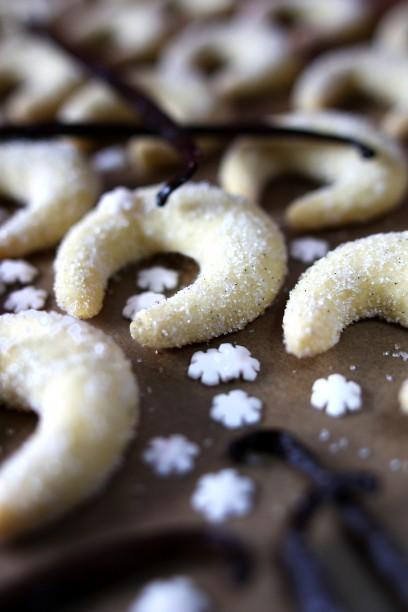 Vanillekipferl mit Tonkabohne