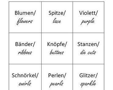 ..Challenge up your life # 60 - Bingo