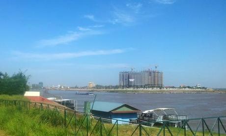 Phnom Penh: The development site for the Sokha Phnom Penh Hotel in Chroy Changvar.