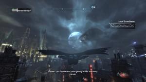 Batman: Arkham City - Flying through the air