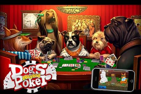 Dogs Playing Poker – Witzige Pokerrunde bei der du dich auch um deinen Hund kümmern solltest
