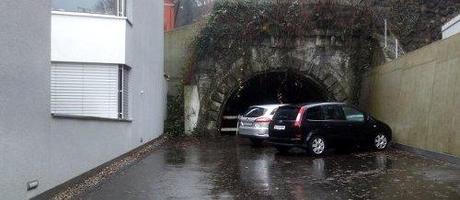 ausgeflügelt: toter Tunnel in Luzern