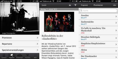 Semperoper Dresden startet mit App ins neue Jahr