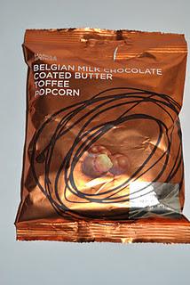 Marks and Spencer Chocolate Coated Pretzels und Belgian Milk Chocolate coated Butter Toffee Popcorn