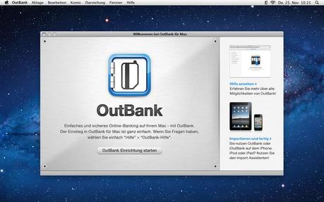 OutBank für Mac heute zum halben Preis