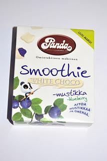 Panda Toffee, Pfefferminze, Smoothie Erdbeere und Heidelbeere
