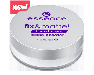 essence fix & matte translucent loose powder