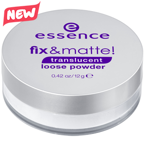 essence fix & matte translucent loose powder