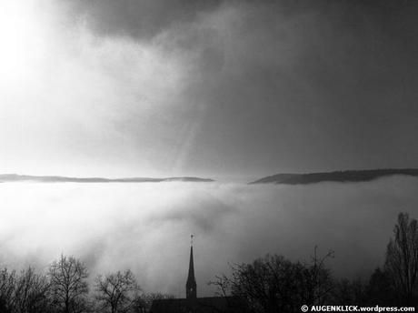 Nebel in Marburg