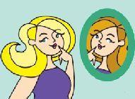 Blond oder Brünette bevorzugt ?! oder wie das Molli-Mädchen-Avatar zu seiner Haarfarbe kam