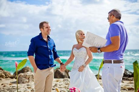 Mona & Ben – Trauung am Strand von Miami – Miami Beach Destination Wedding