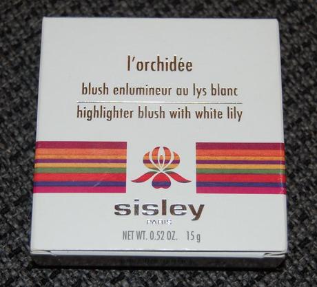 Sisley Cosmetics L'Orchidée Highlighter Blush with white Lily