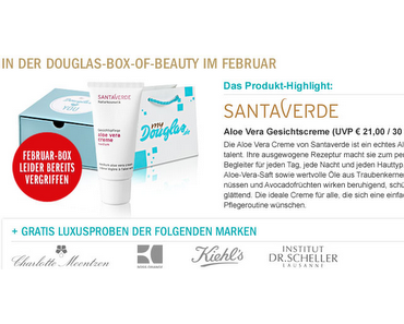 Preview: Douglas Box of Beauty Februar 2012