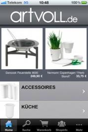 artvoll.de – für alle Design-Liebhaber auch auf dem iPhone, iPod touch