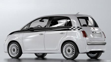 4-türiger Fiat 500 MPV feiert Premiere in Genf