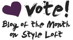 Style Loft Voting zum Blog of the Month