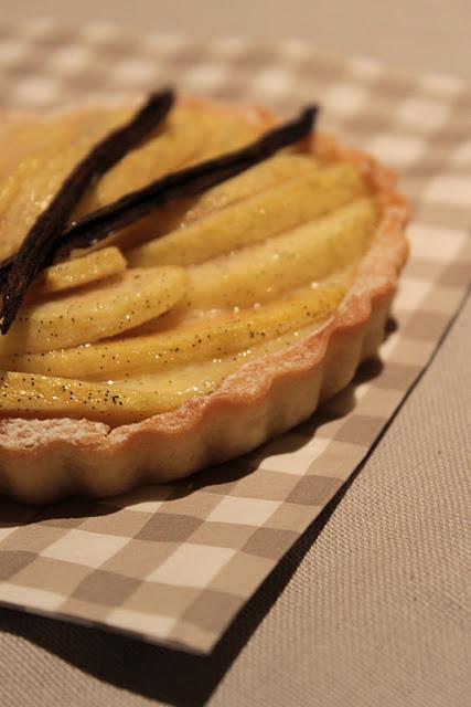 Tartelettes à la vanille avec pommes