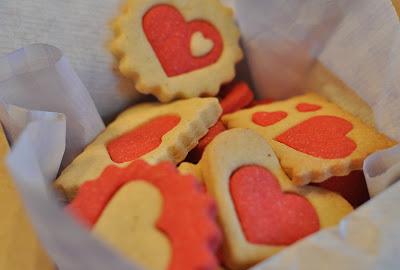 Kekse zum Valentinstag