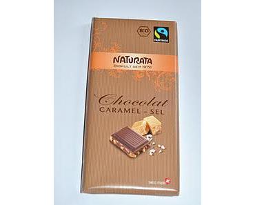 Naturata Caramel-Sel, Choconut Schokonüsschen, Coppeneur Mandel & Caramel und Mohn, Zimt, Nuss