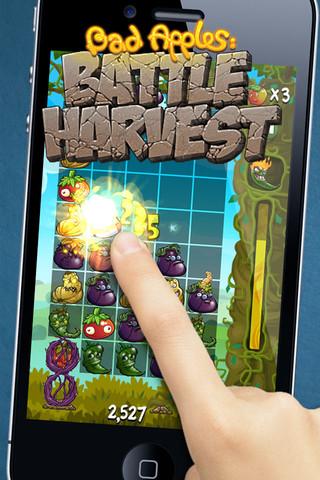 Battle Harvest – Rette in diesem Puzzle Orchardia vor den bösen Äpfeln