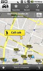 cab4me Taxisuche – Nie mehr ohne Taxi in der Kälte stehen