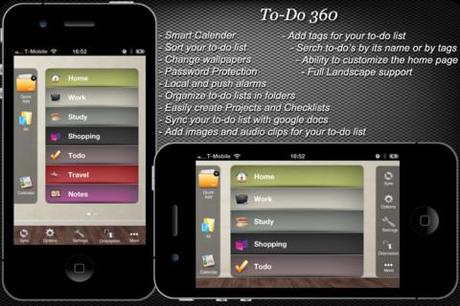 ToDo 360 – Alles was man von einem Aufgabenplaner erwartet