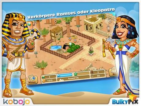 PyramidVille Adventure – Bist du Kleopatra oder Ramses in dieser Simulation?
