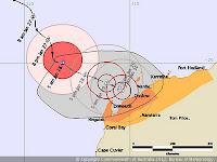 Wohin zieht der Tropische Sturm IGGY vor Australien?