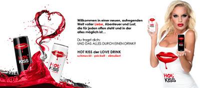 Hot Kiss der Love Drink