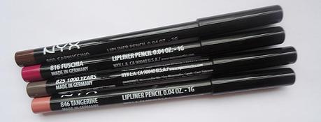 Review: NYX Lipliner Pencils