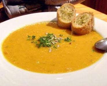 Karotten-Curry Suppe