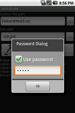 ArchiDroid – Entpackt alle gängigen Formate mit Passwortschutz