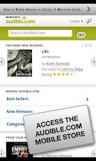 Audible für Android und ein Hörbuch “Closer” gratis