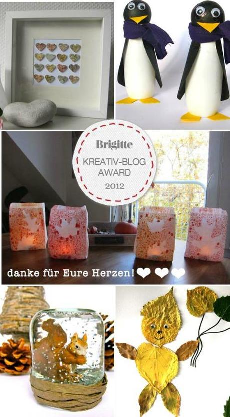 Brigitte Kreativ-Blog Award | da simma dabei!